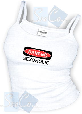 DANGER SEXOHOLIC sexy Spaghetti strap tank tops