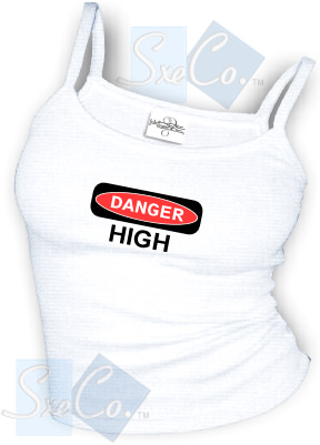 DANGER - HIGH sexy Spaghetti strap tank tops