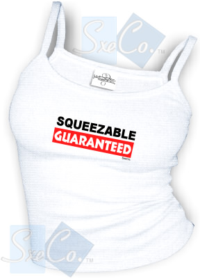 SQUEEZABLE GUARANTEED - spaghetti straps tops