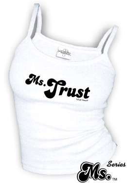 Ms. Trust - spaghetti straps tank tops