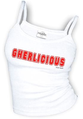 GHERLICIOUS - Spaghetti Strap tank top