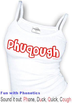 Phuqough (Sound it out) - Spaghetti Strap tank top