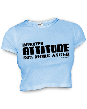 Improved ATTITUDE 50% More Anger