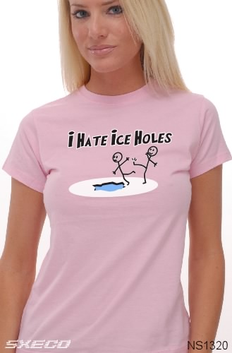 I Hate Ice Holes - T-shirt