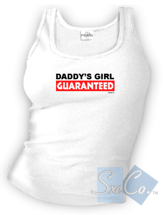 DADDYS GIRL GUARANTEED - spaghetti straps tops