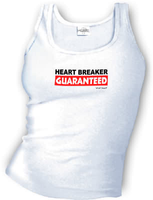 HEART BREAKER GUARANTEED - spaghetti straps tops