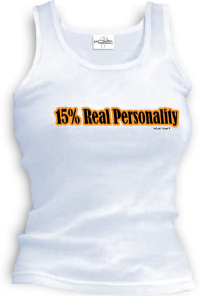 15% Real Personality - Tank top