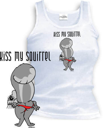 Kiss My Squirrel - Tank top