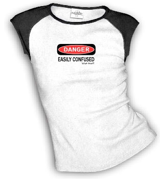 DANGER - EASILY CONFUSED