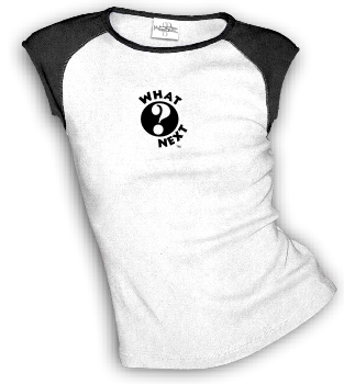 Raglan cap sleeve tee shirt